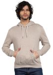 Alan Jones Clothing Men??s Solid Hooded Sweatshirt