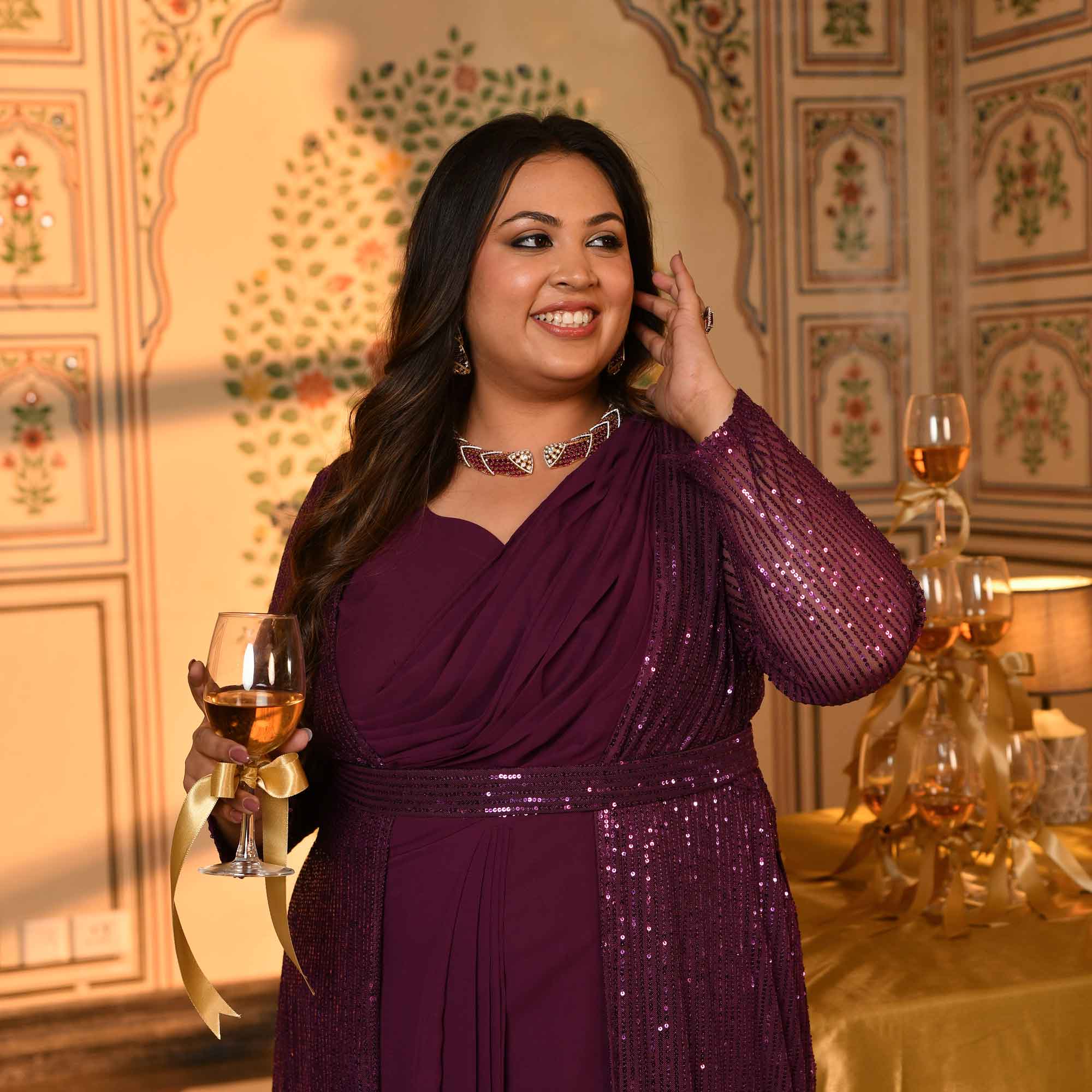 Wine-Drape-Saree-Rayman-SCL_9232