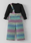 2-Pc Ribbed Fabric Blouse & Jeans